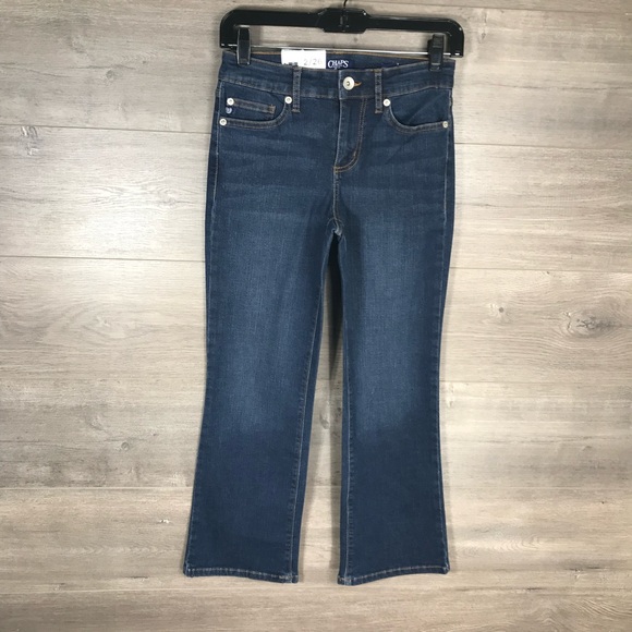 Chaps Jeans 325 Chaps Womens Crop Kick Jeans Mid Rise Poshmark
